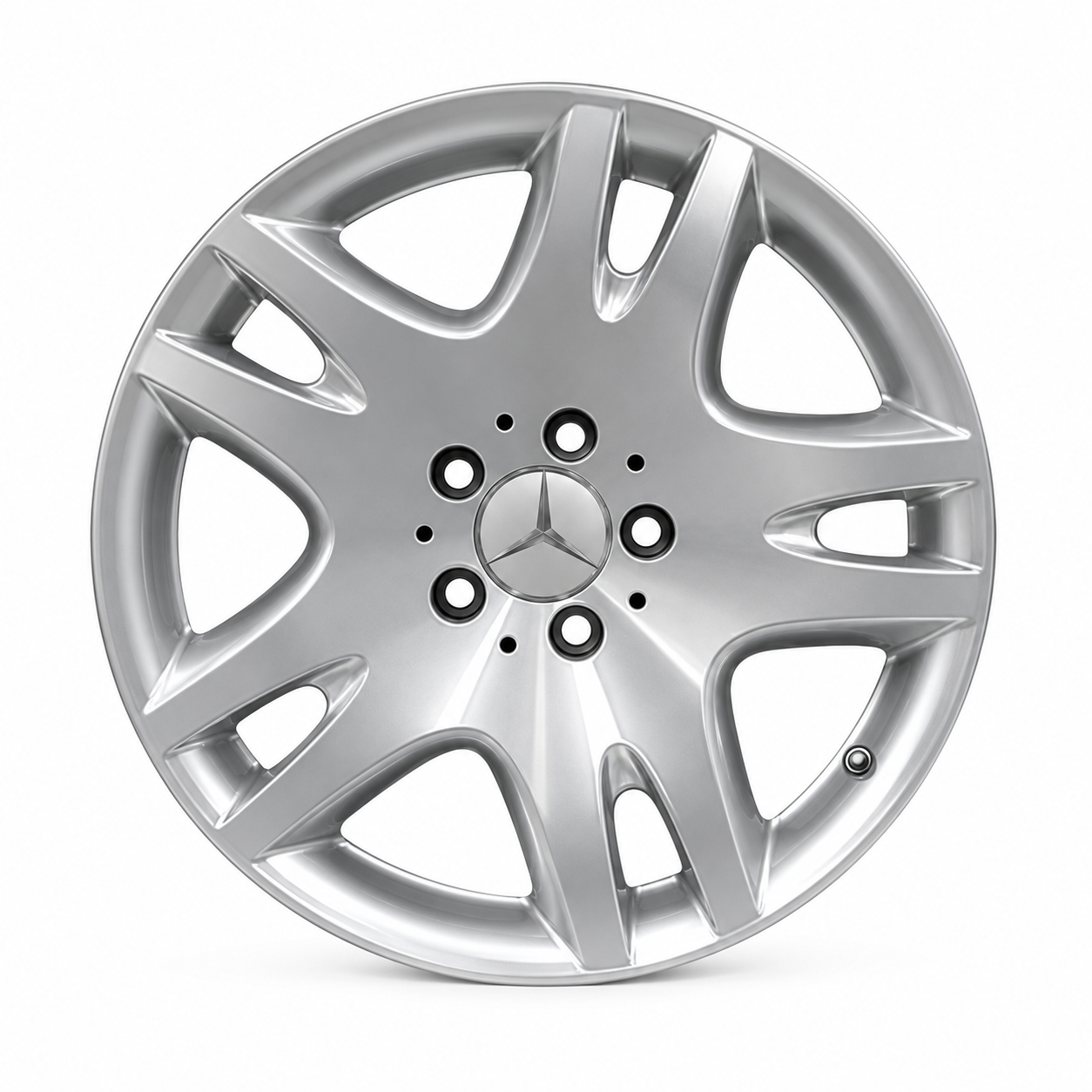 Benz W211 E-Class 17-Inch Alloy Wheel Rim — Front or Rear, Left or Right (2003–2006)