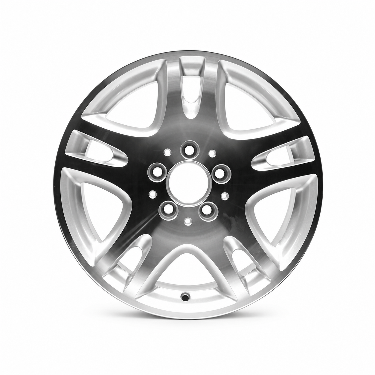 Mercedes-Benz E-Class 16×8 Double 5-Spoke Factory Alloy Wheel — Remanufactured