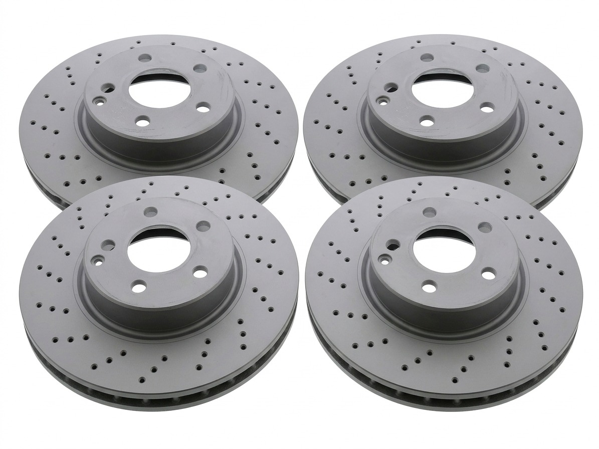 Complete Front & Rear Brake Kit — Mercedes-Benz E400 (2017–2018)