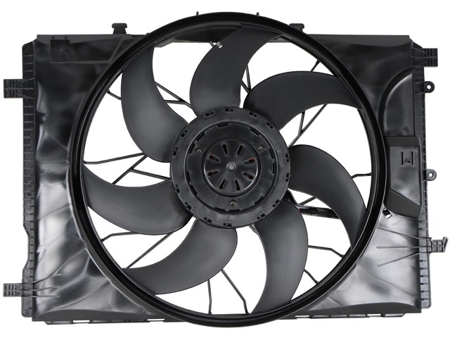 Mercedes-Benz Auxiliary Cooling Fan Assembly
