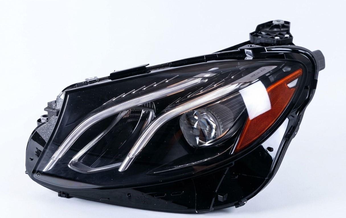 2017–2020 Mercedes E300 / E400 Left Driver Headlight — LED OEM